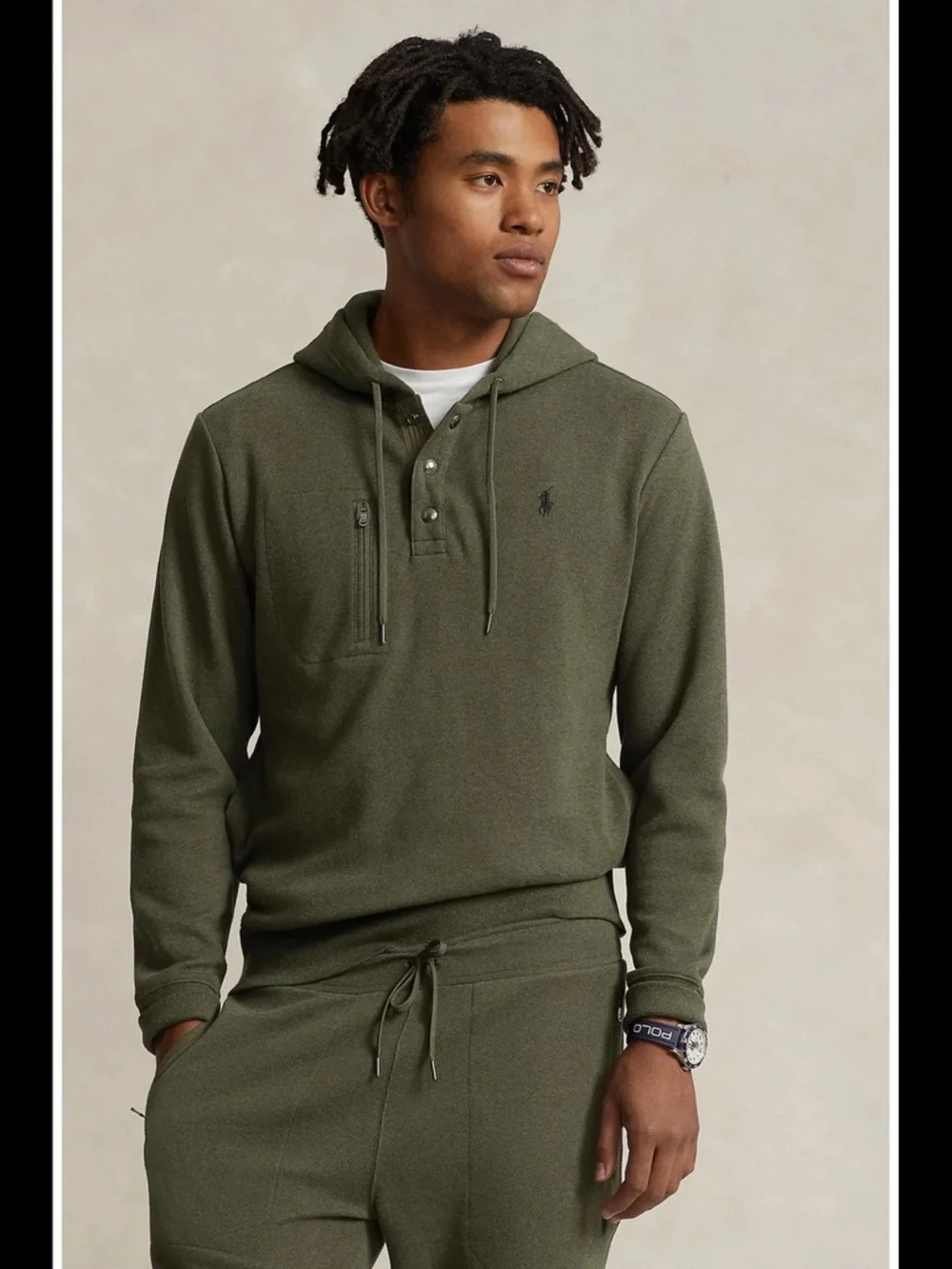 Polo Ralph Lauren Expedition Cotton Blend Terry Hoodie